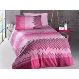 ЕНЕРДЖИ розово-Единичен спален комплект